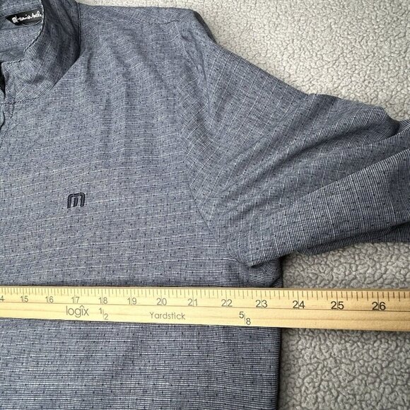 Travis Mathew Jacket Mens Extra Large Coto De Caza Blue Lightweight Golf Zip Up - Picture 11 of 16